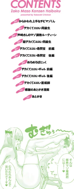 [エロ漫画]ザコマゾ・完全敗北/2026-04-27［商業誌］ 試し読みサンプル 2ページ目