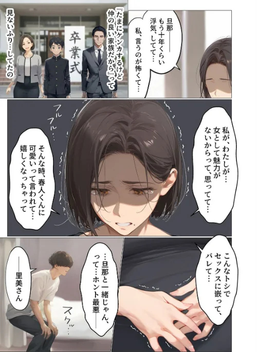 [エロ漫画]バ先のパート主婦（アラフォー・子持ち）旦那も知らない変態SEXで寝取り開発 3/2026-05-01［商業誌］ 試し読みサンプル 5ページ目