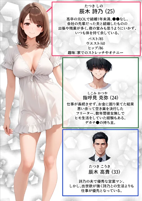 [エロ漫画]ただ空き巣に入っただけのはずが欲求不満な人妻を堕とすことになった話〜盗んだのは物ではなく躰でした〜 モザイク版/2026-05-02［商業誌］ 試し読みサンプル 3ページ目