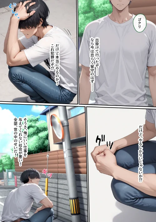 [エロ漫画]ただ空き巣に入っただけのはずが欲求不満な人妻を堕とすことになった話〜盗んだのは物ではなく躰でした〜 モザイク版/2026-05-02［商業誌］ 試し読みサンプル 10ページ目