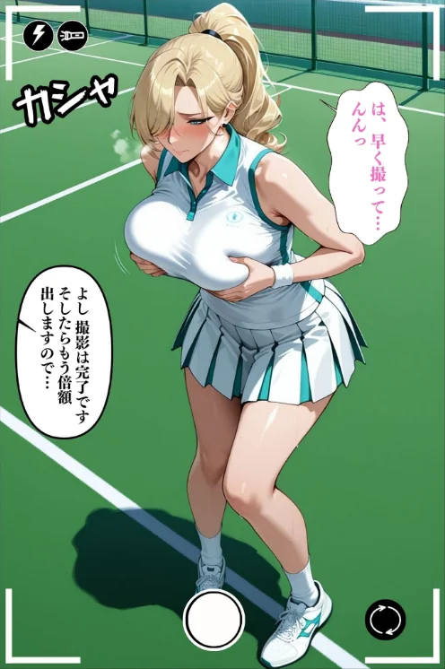 [エロ漫画]人妻ですが雌でした〜イきたくないのに醜顔アクメ テニスコーチが醜態晒した日〜 モザイク版/2026-05-23［商業誌］ 試し読みサンプル 13ページ目