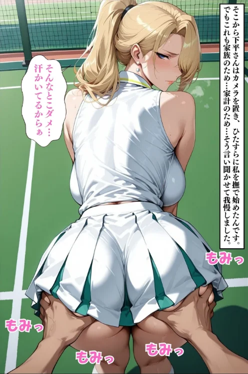 [エロ漫画]人妻ですが雌でした〜イきたくないのに醜顔アクメ テニスコーチが醜態晒した日〜 モザイク版/2026-05-23［商業誌］ 試し読みサンプル 14ページ目