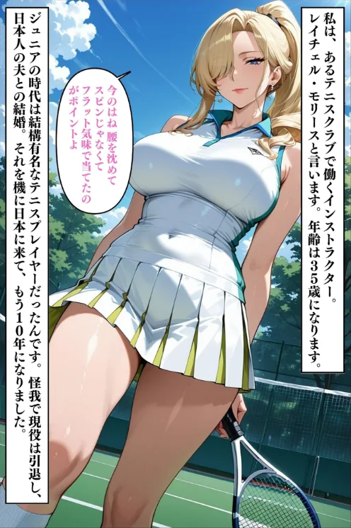 [エロ漫画]人妻ですが雌でした〜イきたくないのに醜顔アクメ テニスコーチが醜態晒した日〜 モザイク版/2026-05-23［商業誌］ 試し読みサンプル 5ページ目