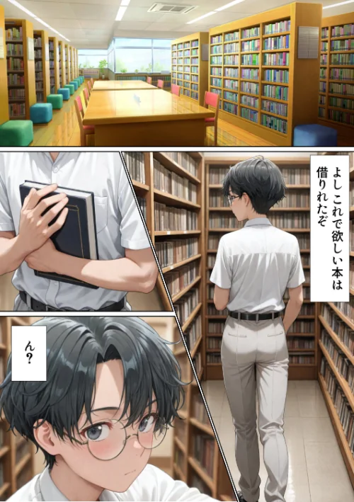[エロ漫画]エロ同人大好きな女子校生ギャルがクラスメイトと初濃厚SEX【モザイク版】/2026-05-25［商業誌］ 試し読みサンプル 2ページ目