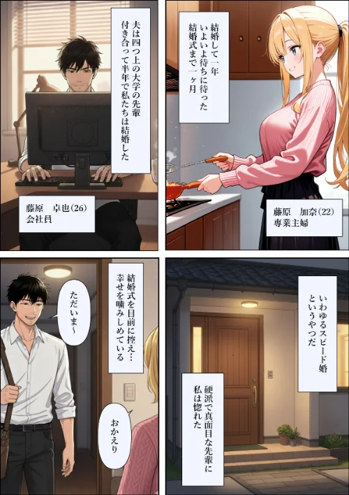 [エロ漫画]結婚式前夜に…【モザイク版】/2026-06-11［商業誌］ 試し読みサンプル 2ページ目