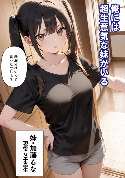 [エロ漫画]めちゃくちゃ生意気な現役学生アイドルの妹パンツでシコってたら…【モザイク版】/2026-06-12［商業誌］ 試し読みサンプル 2ページ目