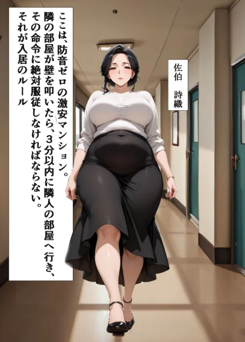 [エロ漫画]訳あり物件ーノックで隣人の性処理係ー隣人に壁に突き立てられメス声絶頂【モザイク版】/2026-06-28［商業誌］ 試し読みサンプル 2ページ目