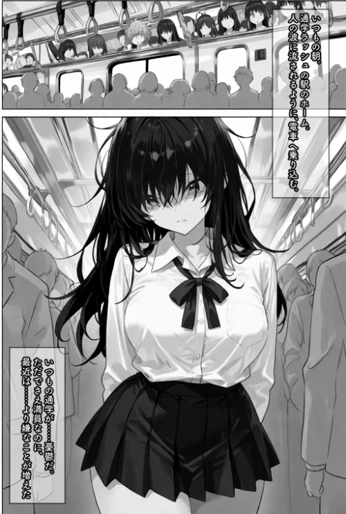 [エロ漫画]陰キャなクラスメートを助けたら、ギャルゲー展開が始まった！【棒消し修正版】/2026-07-02［商業誌］ 試し読みサンプル 2ページ目