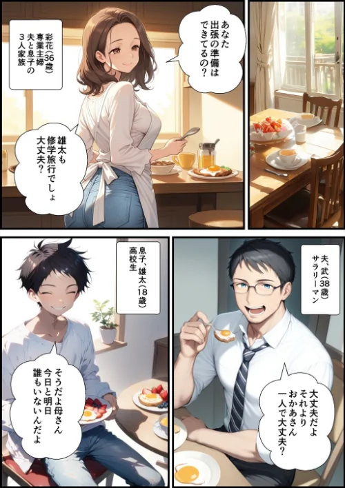 [エロ漫画]アラフォー奥さん、はじめての不倫【モザイク版】/2026-07-13［商業誌］ 試し読みサンプル 2ページ目
