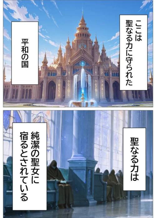 [エロ漫画]聖女の禁断オナニー〜鏡の声に誘惑され魔道具で純潔崩壊〜【モザイク版】/2026-07-27［商業誌］ 試し読みサンプル 2ページ目