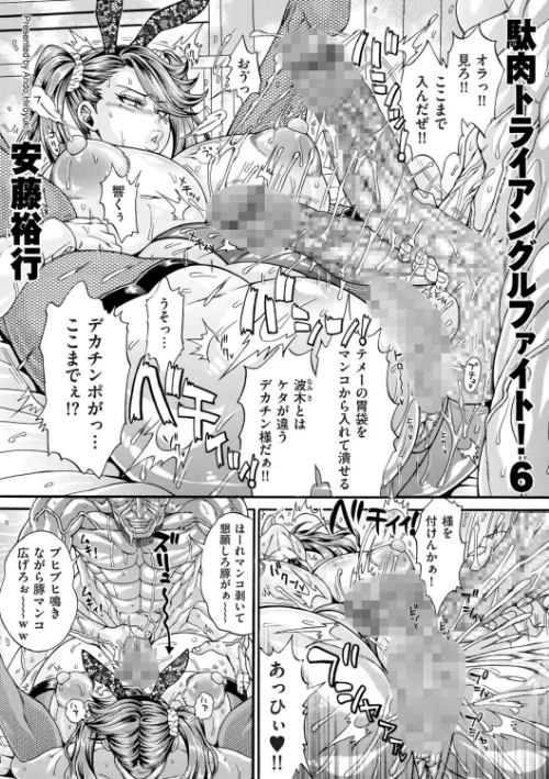 [エロ漫画]駄肉トライアングルファイト！6/2026-08-01［商業誌］ 試し読みサンプル 2ページ目