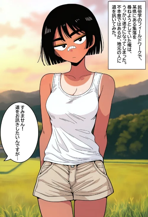 [エロ漫画]孕ませ村のボーイッシュ娘【モザイク版】/2026-08-24［商業誌］ 試し読みサンプル 2ページ目