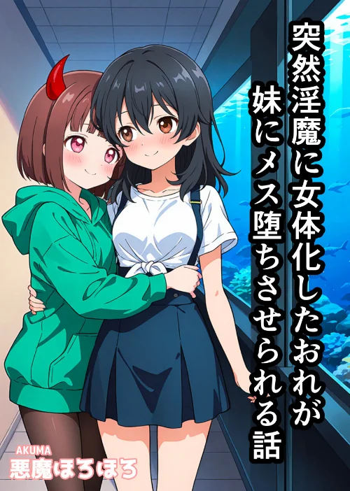 [エロ漫画]突然淫魔になったおれが妹にメス堕ちさせられる話【白抜き修正版】/2026-10-04［商業誌］ 試し読みサンプル 2ページ目