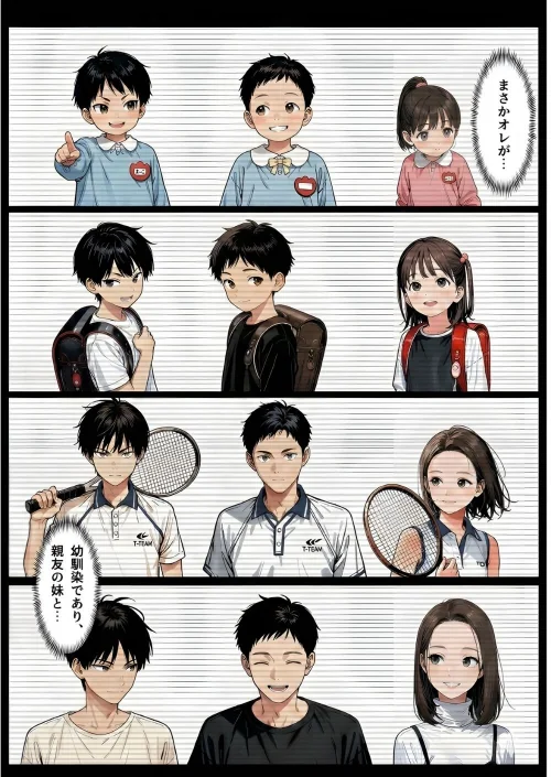 [エロ漫画]【実話】「ねぇ、兄貴には内緒だよ？」――3年ぶりに再会した親友の妹が、失恋の隙に仕掛けた確信犯的誘惑【白抜き修正版】/2026-10-10［商業誌］ 試し読みサンプル 2ページ目