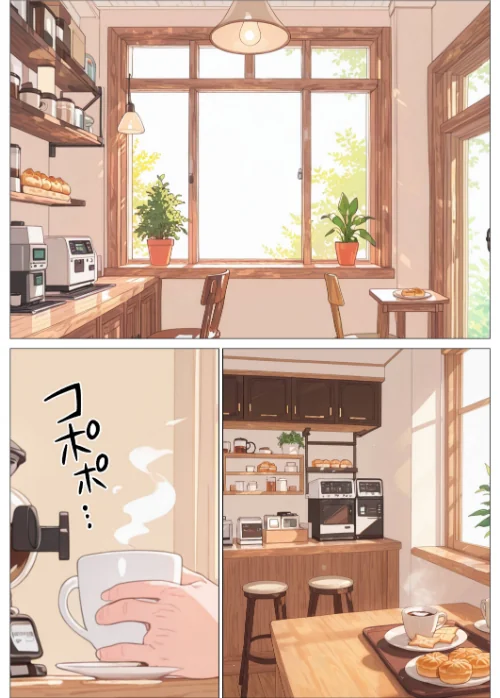 [エロ漫画]雨でびしょ濡れのバ先人妻を連れ込んで生ハメした話【白抜き修正版】/2026-10-06［商業誌］ 試し読みサンプル 2ページ目